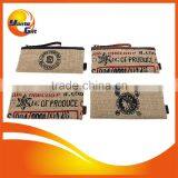 Eco Friendly Custom Handy Jute Pencil Pouch thumbnail-1