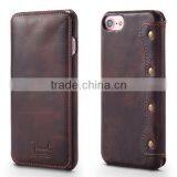 2017 4.7 Inch Universal Simple Cowhide Flip Leather Phone Case For IPhone 7/6s/6 thumbnail-5