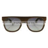 Wholesale Custom Natural Wood Sunglass Lenses Black Walnut Sunglasses thumbnail-2