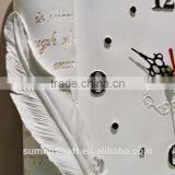 Modern 3d Book Design Resin Wall Clock for Living Room thumbnail-3