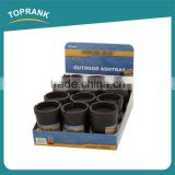 TOPRANK PP MATERIAL OUTDOOR ASHTRAY FOR CAR USE
