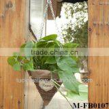 Home Decorate Wicker Vase & Flower Basket & Hanging Basket thumbnail-1