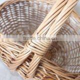 Set of 2 Cheap Natural Wicker Decorative Baskets thumbnail-4