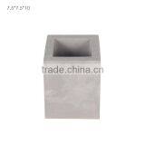 Eco Friendly Patent Grey Matt Pen Holder Concrete Storage Holder Pen Jar thumbnail-1