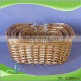 Hot Selling Wicker Basket Wholesale Price Made in China thumbnail-1