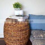 Hot Items !!! Handwoven Natural Rattan Wicker Stool and Table thumbnail-2