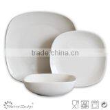 20pcs White/black Dinner Sets thumbnail-6