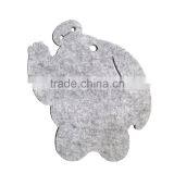 Colorful Shaped Wool Felt Mouse Pad thumbnail-5