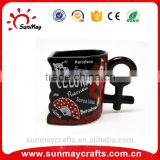 Wholesale custom high quality Barcelona Celona souvenir ceramic cup for sale