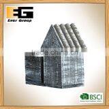 Wood Flowerpot House Planter Succulent Creative Handmade Flower Pots thumbnail-3