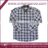 Latest Men's Casual Shirts/100%cotton Men's Long-sleeve Checked Casual Shirts/men's Plaid Leisure Shirts for All Seasons thumbnail-1