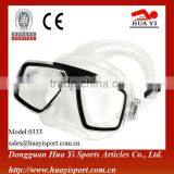 Wide pc Frame Transparent Original Design Pvc Diving Mask thumbnail-2