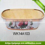 French Style Wooden Flower Pot for Home and Garden Decor thumbnail-1