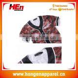 Customize Dry Fit Sublimation Baseball Jersey With Buttons thumbnail-4