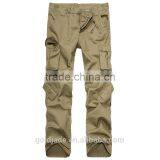 Korean Style High Quality 100%Cotton Men Cargo Pocket Pants thumbnail-2