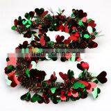 Good Quality Christmas Tree Decorations Tinsel Garland Colorful Large Indoor Decoration Wholesale thumbnail-5