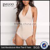 MGOO Custom Made Fashion Bodysuits Plain For Young Girl 2017 New Designs Scoop Neck Sleevless Blouses Tops thumbnail-1