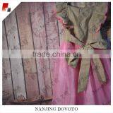 2017 Embroidery Flower Tutu Cotton Pretty Kids Dress thumbnail-5