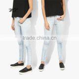 Latest Jeans Tops Girls Jeans Pent Ladies Biker Jeans thumbnail-1