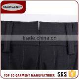 Wholesale Custom Stylish Fashion Coat Design Black Casual Suit For Men thumbnail-6