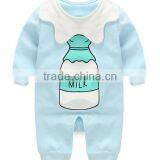 Customized Unisex Gender Baby Rompers 0-3-6months Adorable Printing Wholesale Good Quality Baby Sleeve Babysuits thumbnail-1