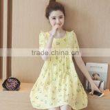 Zm51266a Short Sleeve Summer Cotton Elegant Maternity Dress thumbnail-2