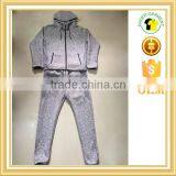 Mens Slub Tracksuit Plain Air Layer Tracksuit Gym Fitness Tracksuits