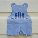 Baby Boy Shortall Newborn Boys Rompers Applique Boys Shirt Jon Jons Shortall thumbnail-1