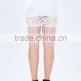 Hottest Crochet Party Skirts Women Skirt Design With Falling Fringe thumbnail-4