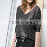 METALLIC T-SHIRT thumbnail-1