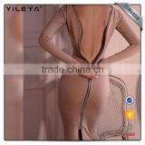 New Style Sexy Zipper Dresses,back Zipper Dress,sex Lady Dress thumbnail-5