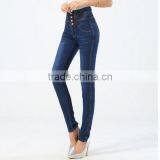 High Waist Women Pencil New Pants Design for Girl Skinny Jeans Pants Types thumbnail-2