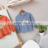 Wholesale Solid Color Printing Cotton Hooded Sweatshirt Kids thumbnail-5