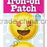 Mini Color Iron on PU Patch Heat Press Patches for Clothing thumbnail-1