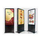 Free Standing 46 inch LCD Touch Screen Kiosk / Shopping Mall information kiosk