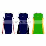 newest design custom netball jersey in high quality
