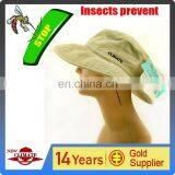 Anti mosquito functional outdoor hat