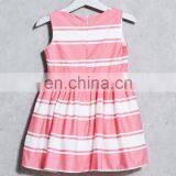 China Supplier Wholesale Fashion Kids V-Neck Sleeveless Baby Dress For Children Girl thumbnail-2