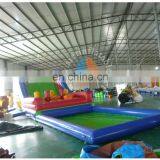 2017 Hot Promote Inflatable Pool Children Inflatable Obstacle Course With Pool for Sale thumbnail-2