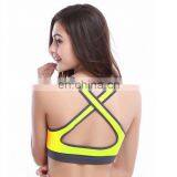 Women's Comfort Shaped Seamless Workout Cotton Sports Bra#WX0002 thumbnail-3