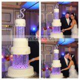 Tier Crystal Chandelier Cake Stand thumbnail-1
