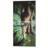 New Square Floral Beach Towel Custom Logo Print thumbnail-5