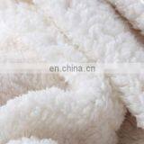 100% Polyester Sherpa Flannel Blanket Two Sides Brushed Cozy Fleece Throw thumbnail-6