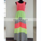 2019 Women Fashion Floral Skirt Maxi Cotton Design Summer Clothes Causal Dresses (this Link for WOMAN) thumbnail-2