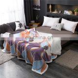 Warm Thick Print Lambskin Sofa Double-decker Foreign Trade Wholesale Lazy Blanket thumbnail-6
