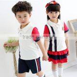 walson new design 2016 primary school uniform children's sports suits wholesale                        
                                                Quality Choice