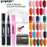 Yayoge Nail Set One Step Uv Gel Nail Polish Oem Set thumbnail-4