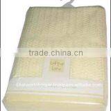 Cotton Waffle Weave Blanket 1