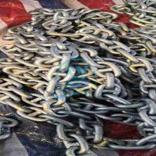 Black Coated Small Anchor Chain12.5-38mm Galvanized Marine Chain thumbnail-4