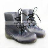 Patterned Transparent Martin Boots For Women thumbnail-2